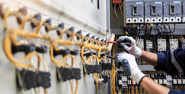 Professional Electrician technician working in Viera West, FL